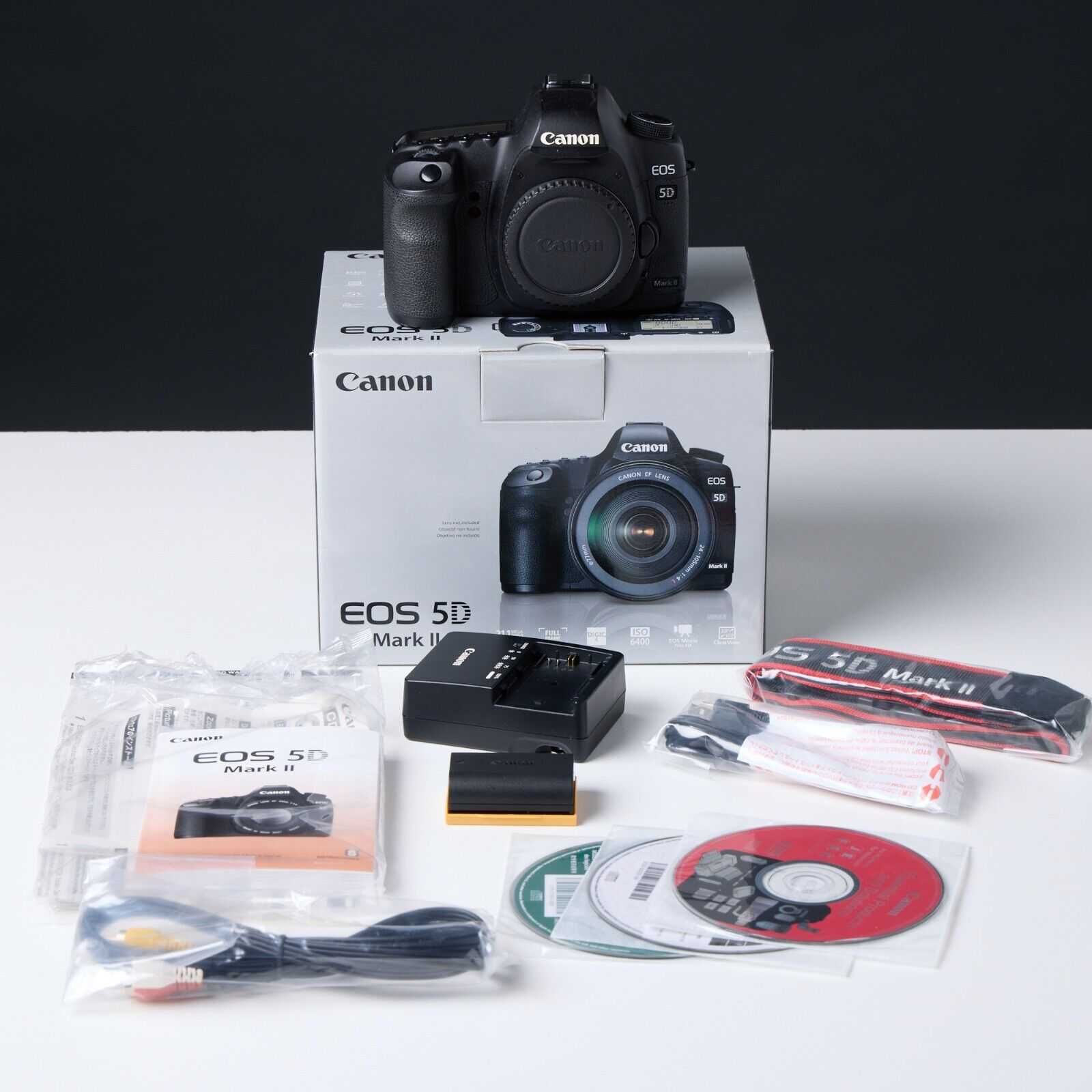 Полнокадровая цифровая зеркальная камера Canon EOS 5D Mark II