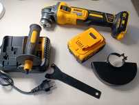 Flex DeWalt DCG409 NOU FLEX DEWALT polizor CU ACUMULATOR SI încărcător