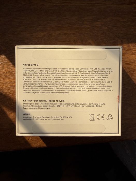 Airpods pro 3 новый пачти