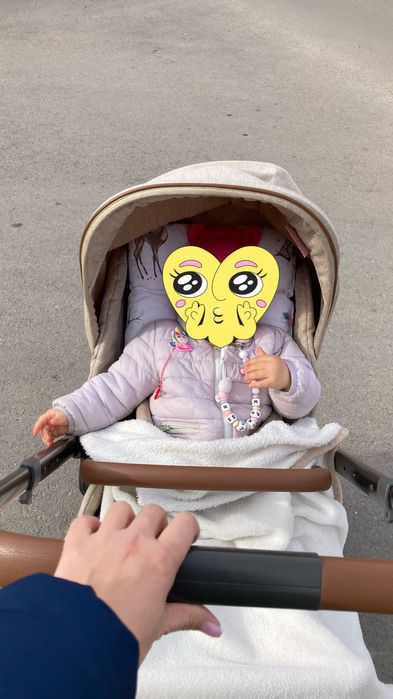 Бебешка комбинирана количка Cangaroo Icon 2 в 1