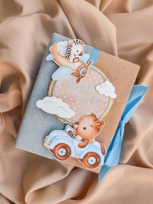 Налични албуми с фолиеви джобчета за момче за 100 снимки с р-р 10/15