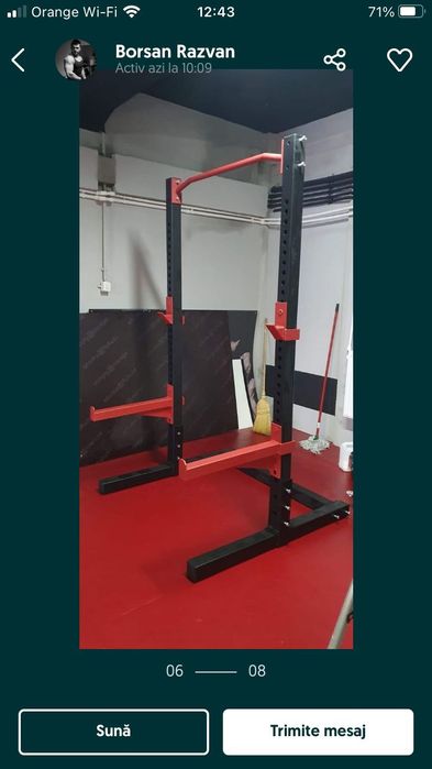 Cadru Antrenament Perete profesional Crossfit Functional Modular RIG