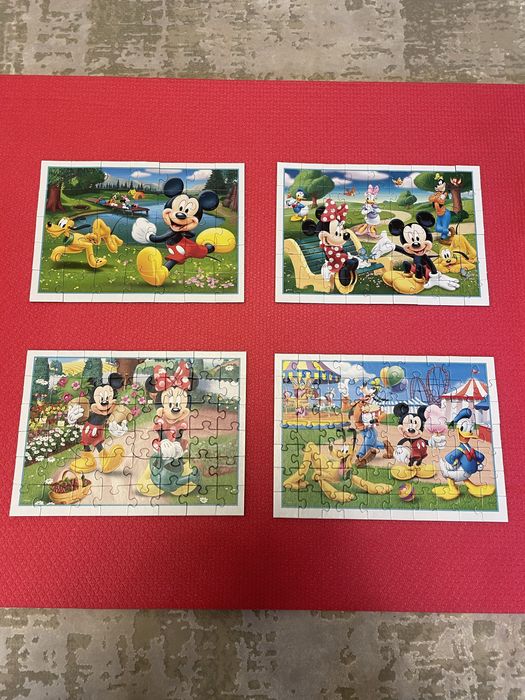 Puzzle 2 x cutii Trefl 4 ani+