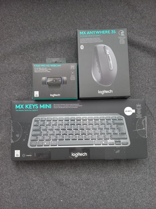 Set - Logitech MX mini (mouse, keyboard, camera)