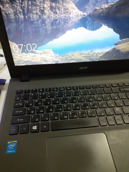Ноутбук асер     core i5 хорошо состояние обмен на айфон 13  цен догм
