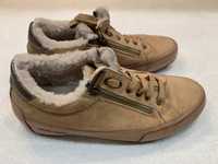 Sneakers dama Candice Cooper cu blana naturala pe interior 38