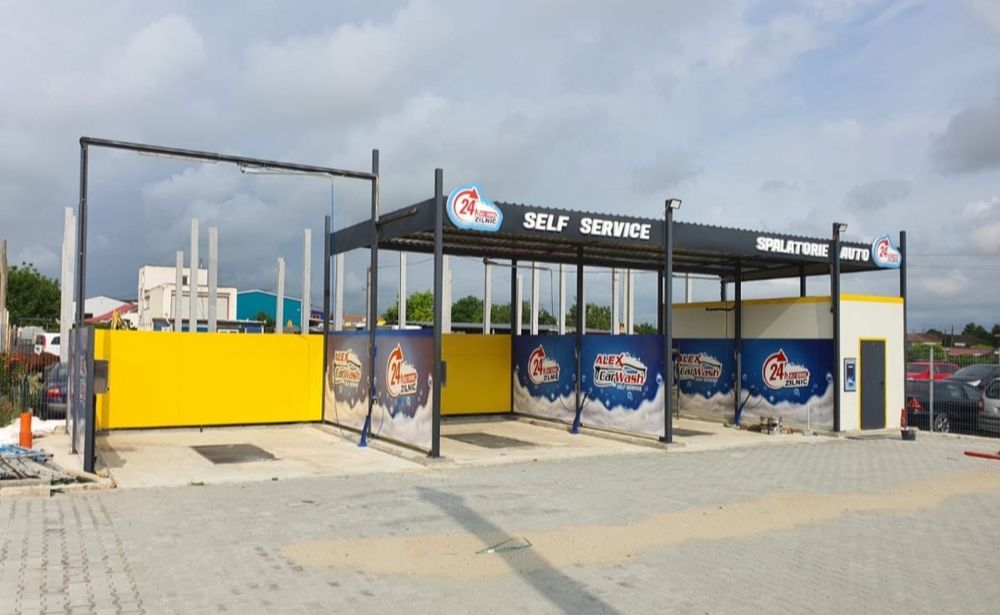 Vand spalatorie auto self service cu automatizarea la chie