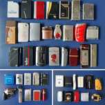 Лот Стари Метални Запалки 45 Броя Zippo Marlboro Davidoff L&М Аssos