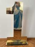 Vand cifra 1 din mdf