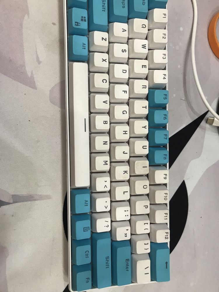 vand tstatura custom rgb qwertykey rice