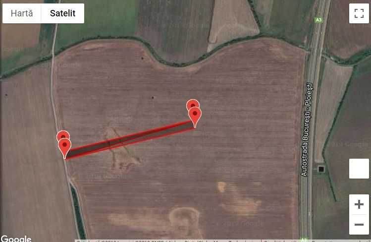 Teren 12.100mp extravilan Caciulati, Localitatea Moara Vlasiei A3