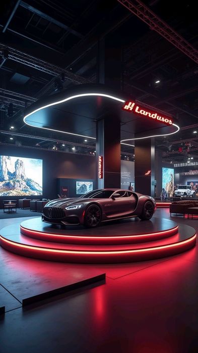 Оформление выставок мобильные стенды