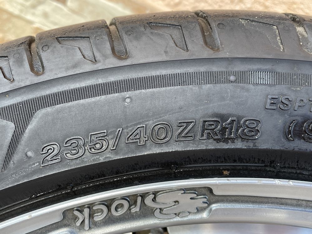 Jante +Cauciucuri Vara 235/40 r18/dot 20121/Audi a4 b8