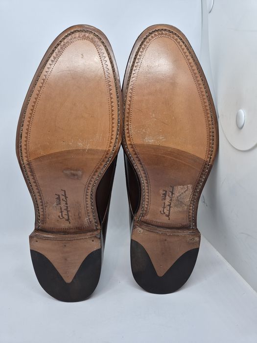 Loake Atkin Plain Toe Derby, Brown, UK6,5/EU40, 1880 Legacy Collection