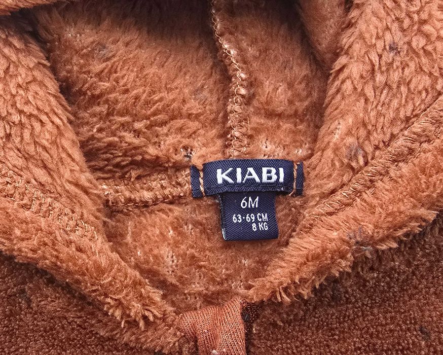 Бебешки гащеризон тиква и мече 3-6 месеца