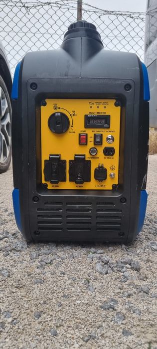 Продава се зглобяема палатка машина за понички и обезшумен генератор