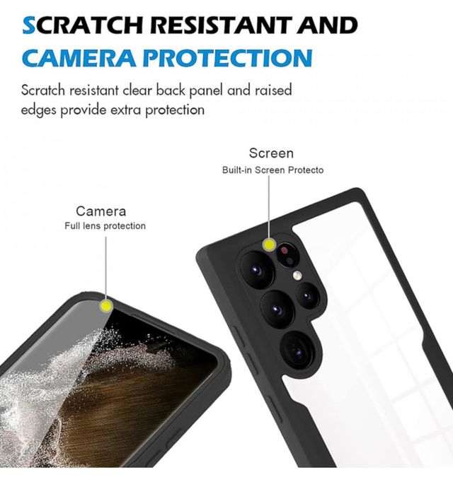 Husa 360  + Folie pentru Samsung Galaxy S22 Ultra