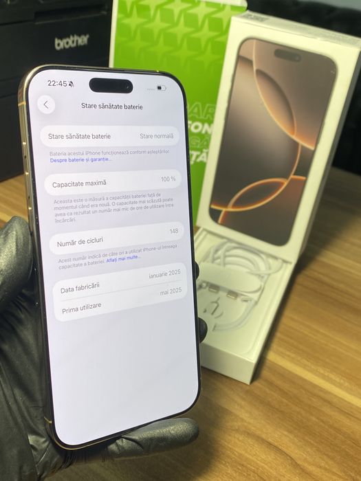 iPhone 16 Pro Max • 256 GB • Desert Titanium