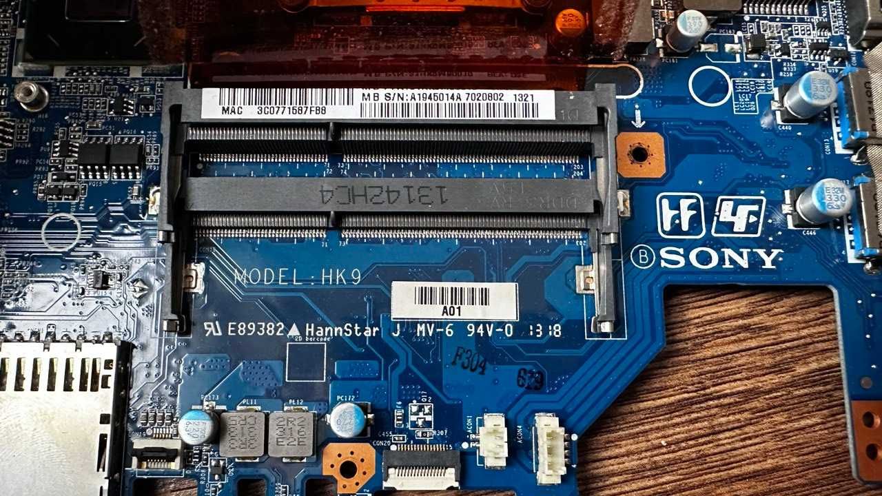 Sony Vaio SVF 152 placa de baza pentru piese si sistem de racire CPU