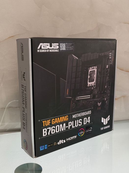 Placa de baza ASUS TUF GAMING B760M-PLUS, Socket 1700, mATX NOUA