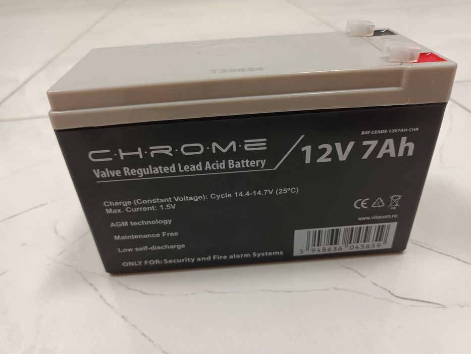 Акумулатор 12V 7Ah 15x6x9.3см, Ups