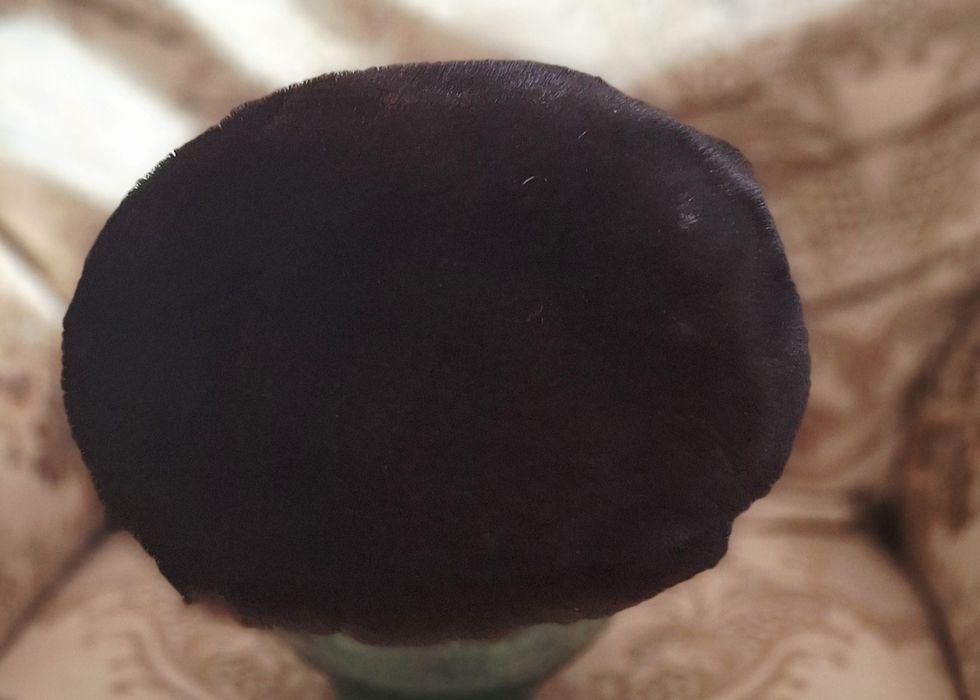 Шапка берет норковая, размер 56-57