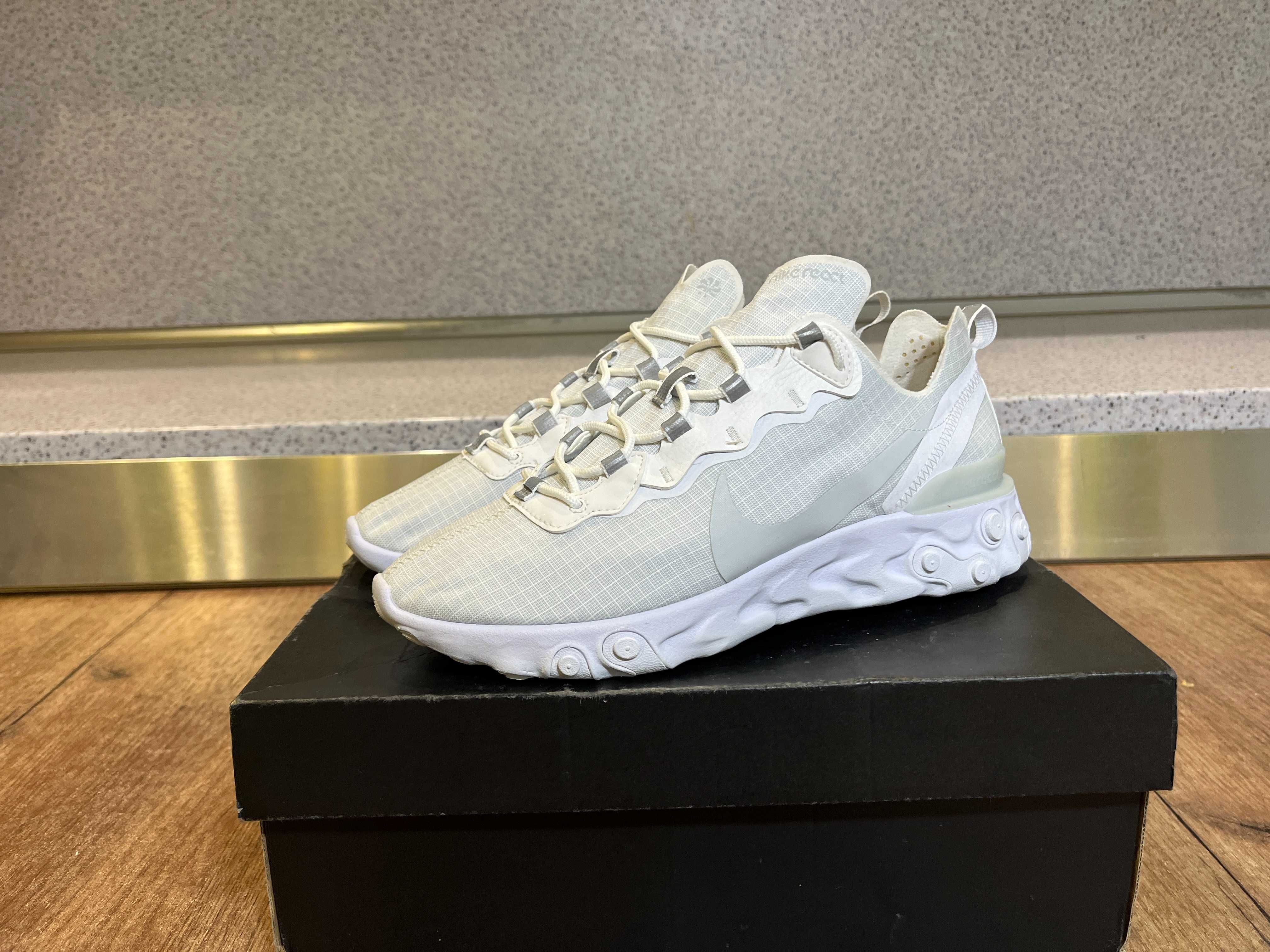 ОРИГИНАЛНИ *** Nike React Element 55 Reflective 'Pure Platinum'