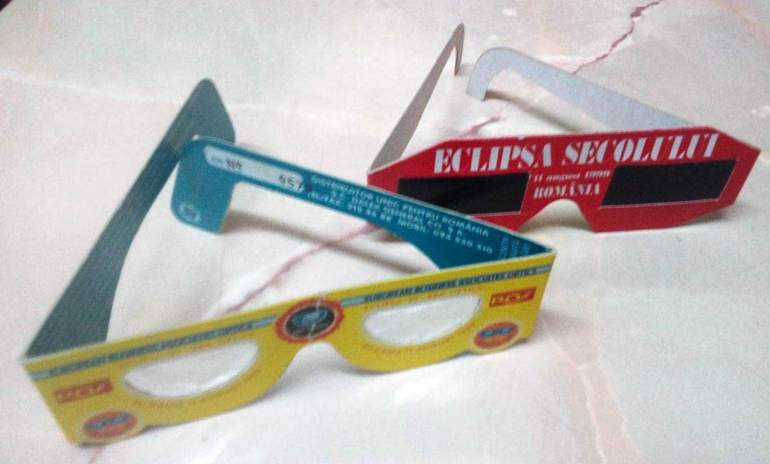 bancnota  eclipsa + cadou ochelari eclipsa 1999