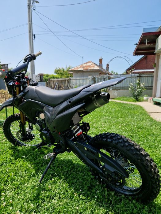 Motocicleta cross copii KXD 125cc, DB 609 Pro, 4T, roti 17"/14", E+K E
