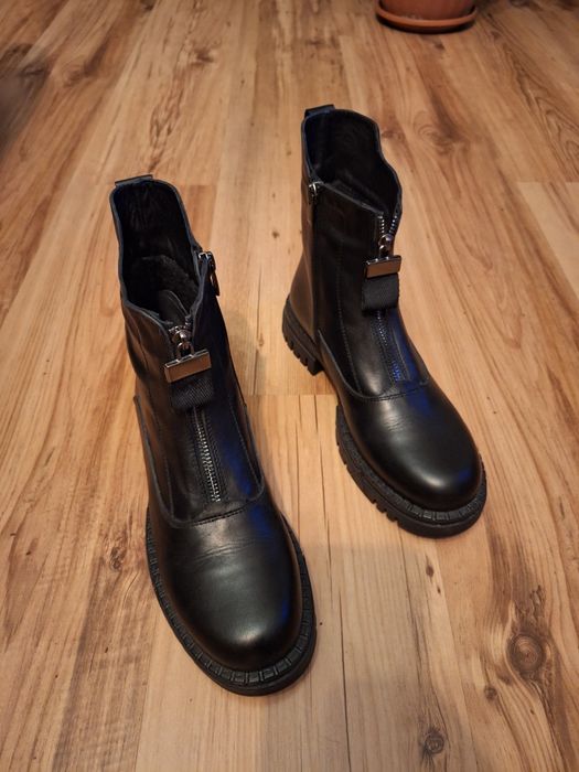 Нови дамски боти от естествена кожа