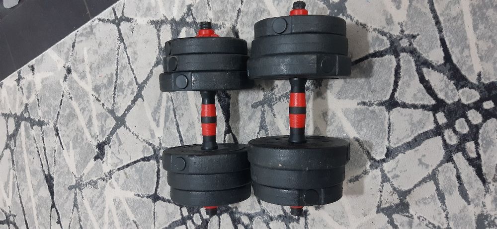 De vânzare gantere de 10 și 5kg