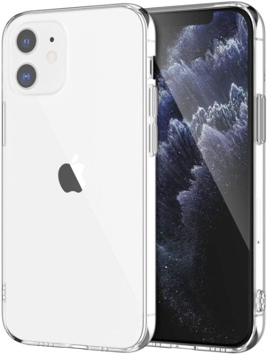 Прозрачен силиконов калъф за iPhone 12/Mini/Pro/Max/11/Pro/X/XR/XS/MAX