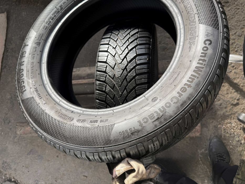 2x Anvelope Iarna 195/60 r15 - Continental Conti Winter Contact TS850