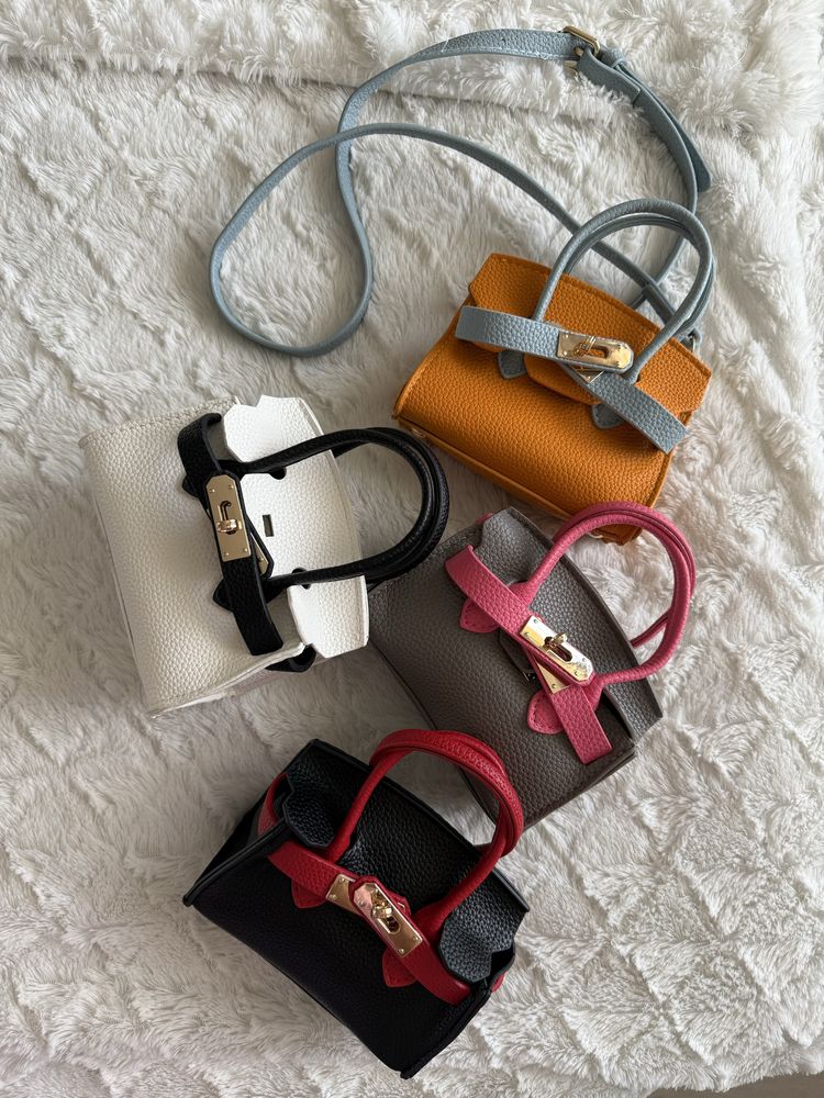 Мини чанта модел хермес hermes mini birkin