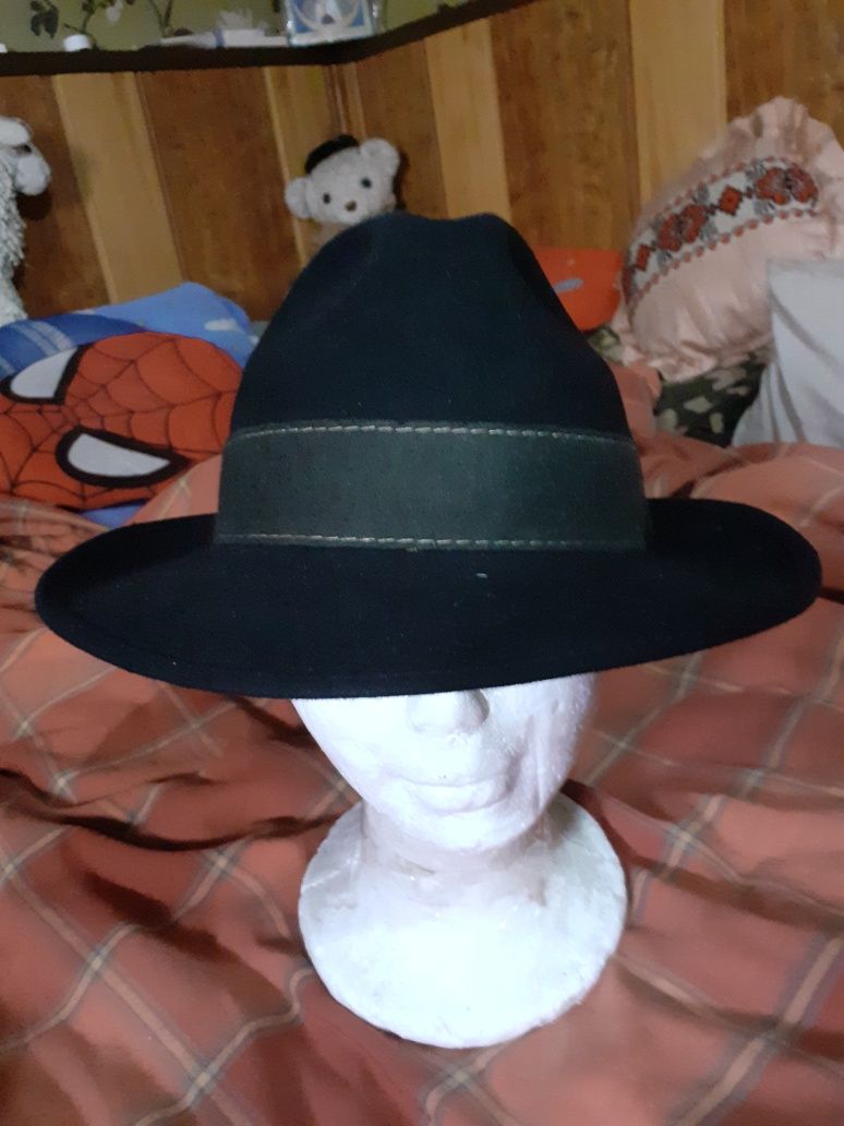 Pălării Fedora,vintage/bărbați/Mayser,Prima H/55/56