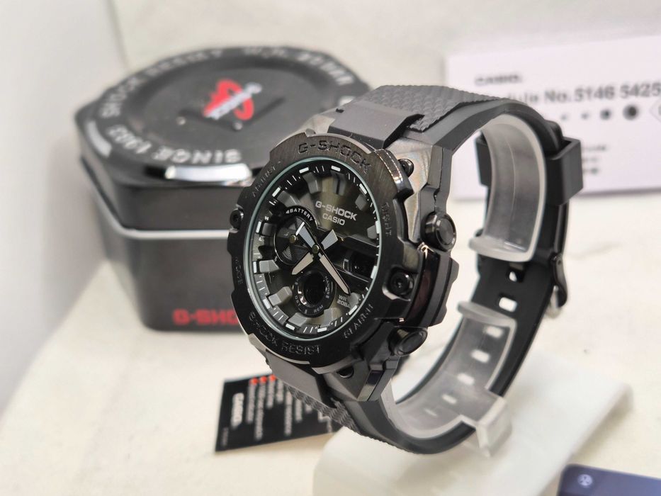 Ceas Sport Casio g shock B400bb-1Aer black , Nou,Garantie 2 ani