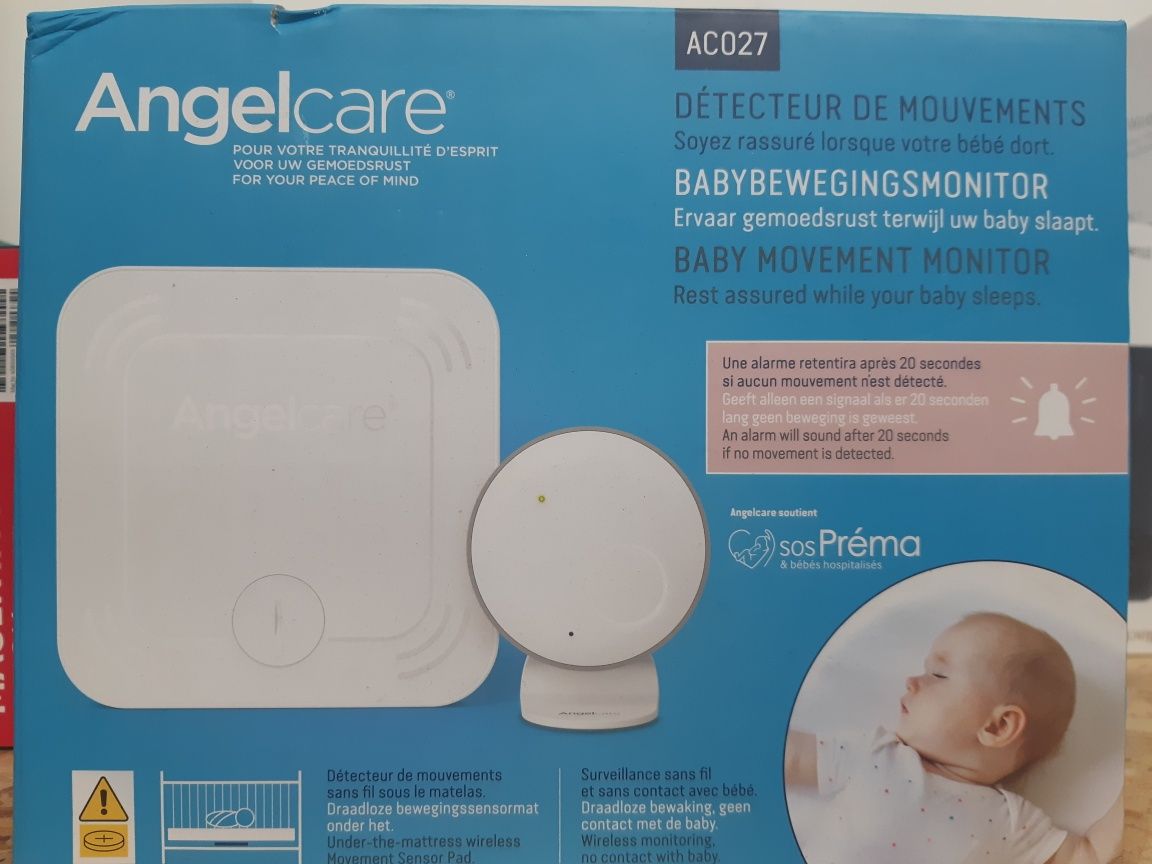 Sistem wireless de monitorizare a mișcării bebelusului Angelcare