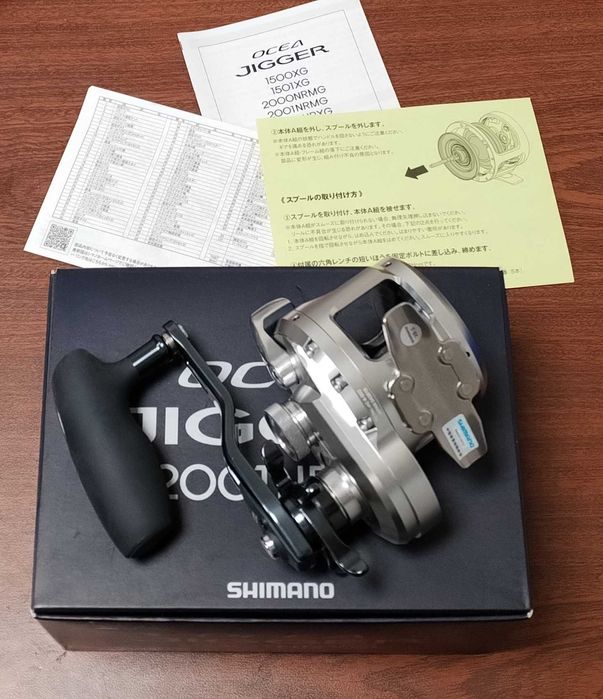 Shimano 21 Ocea JIGGER 2001NR-XG Left Handle