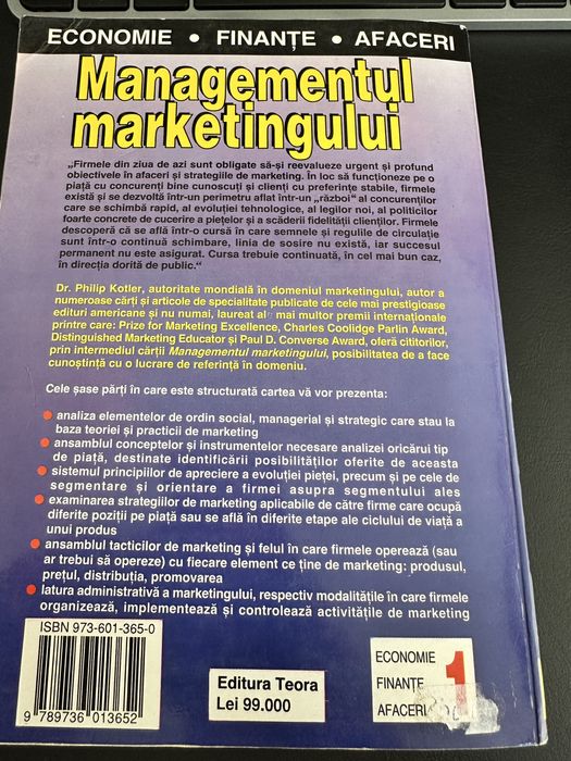 Philip Kotler - Managementul Marketingului