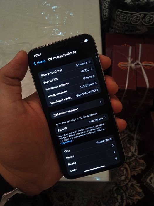 айфон х 100%/256