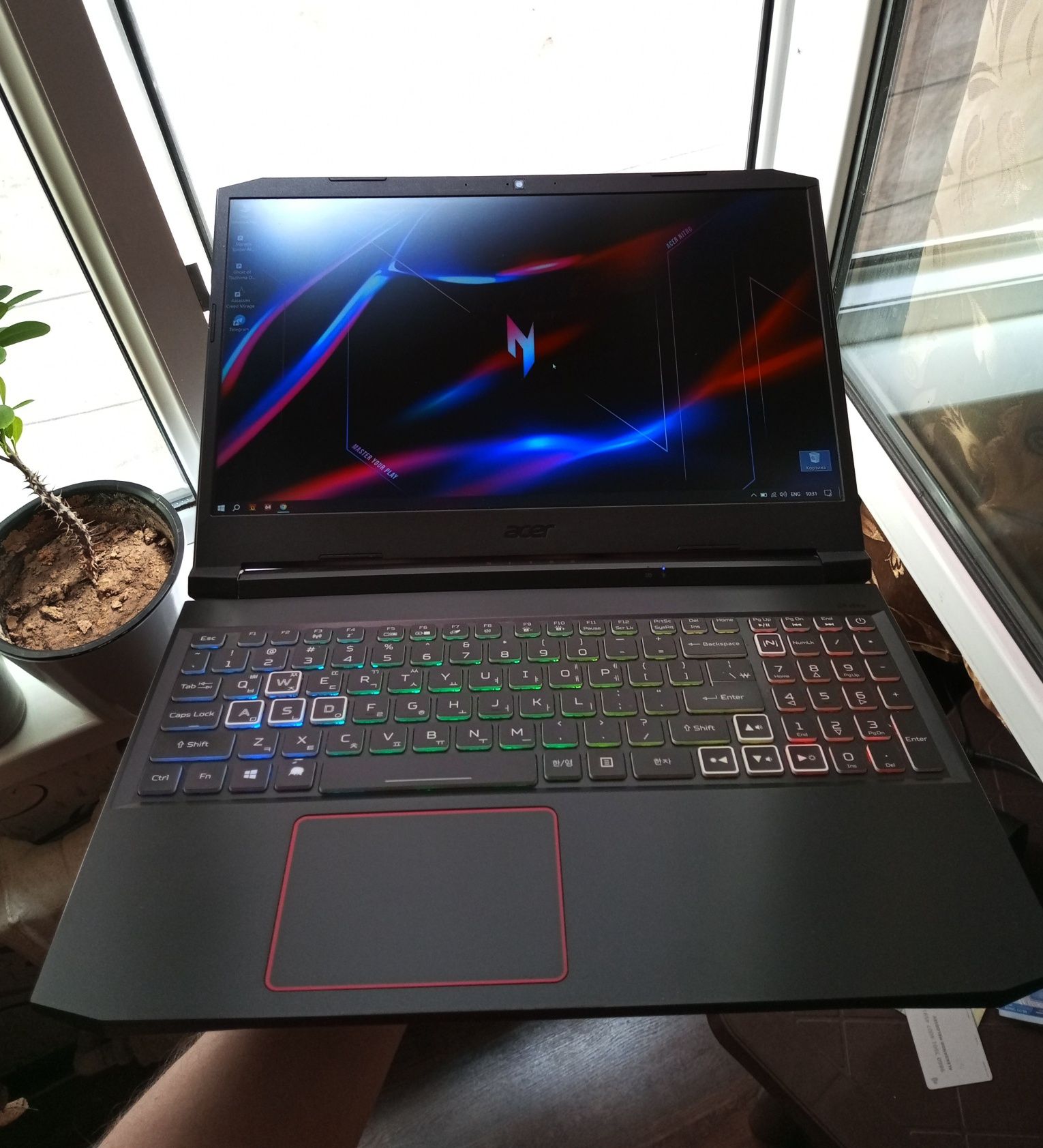 Свой Acer NITRO 5 GAMING Ssd 1TB+256Gb/DDR 6/Core i5. Игровой мах