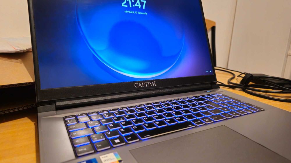 Laptop de gaming 17.3" - i7 - 32GB/1,5 TB/RTXNvidia 3050