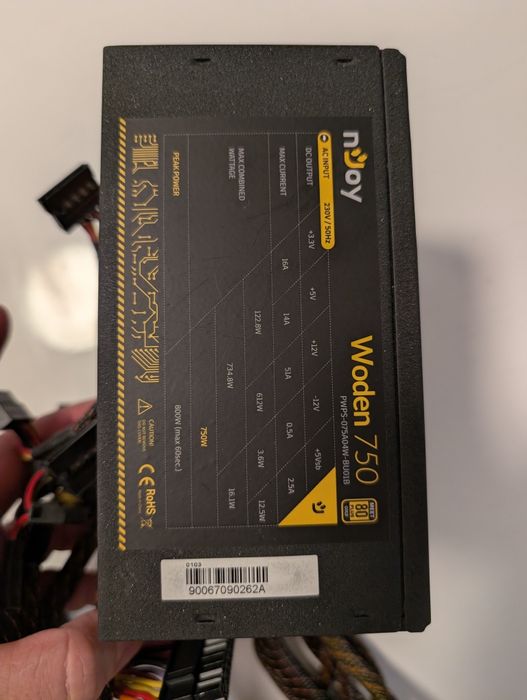 Sursa Gold nJoy Woden 750