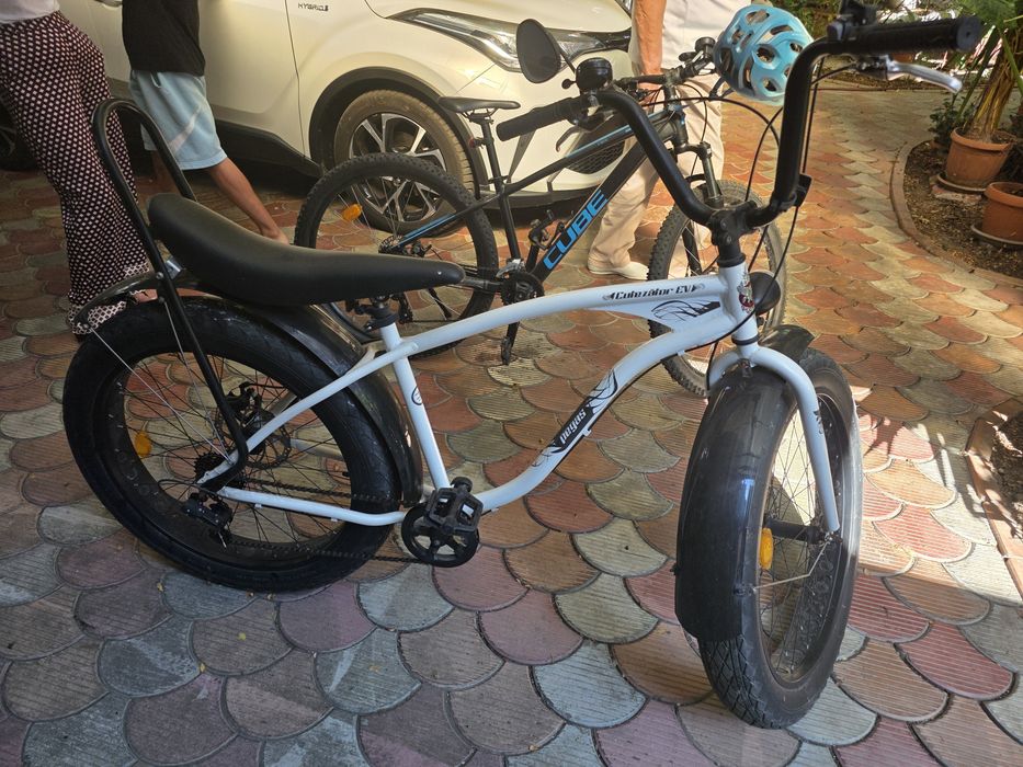 Bicicleta PegasCutezator EV cu cauciucuri mari