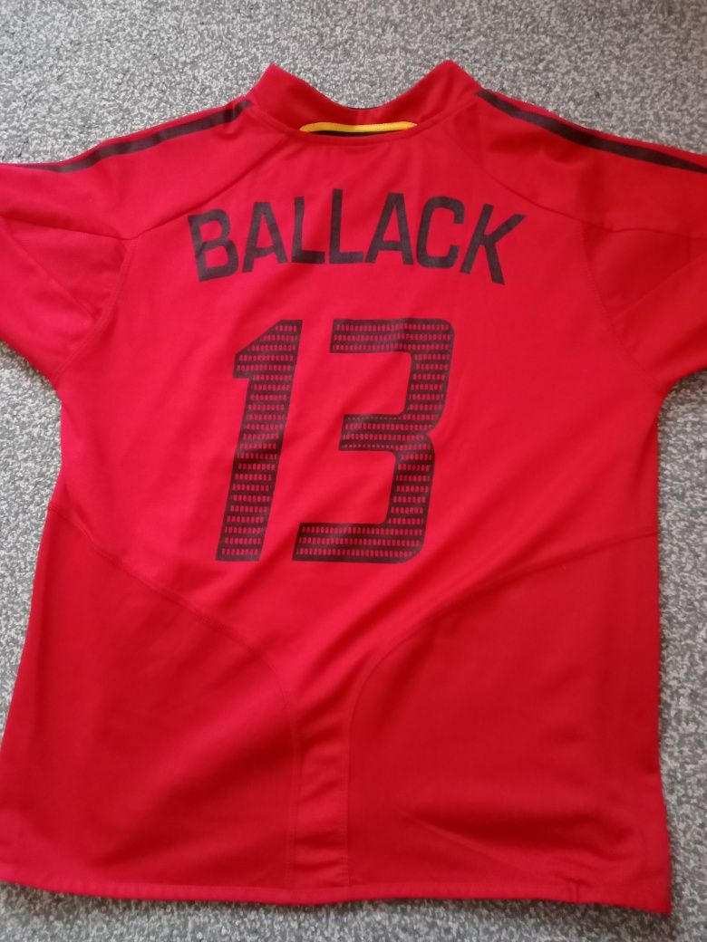 Tricou fotbal Ballack 13 Germania Deutschland