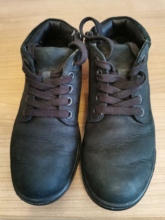 Ghete Timberland copii, piele, marime 33, negru