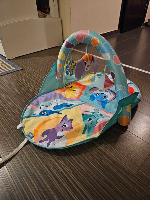 Covoras de joaca Playgro pentru bebelusi, interactiv