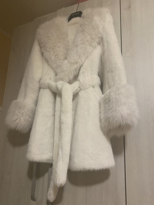 Haina de blana alb-crem Marime L