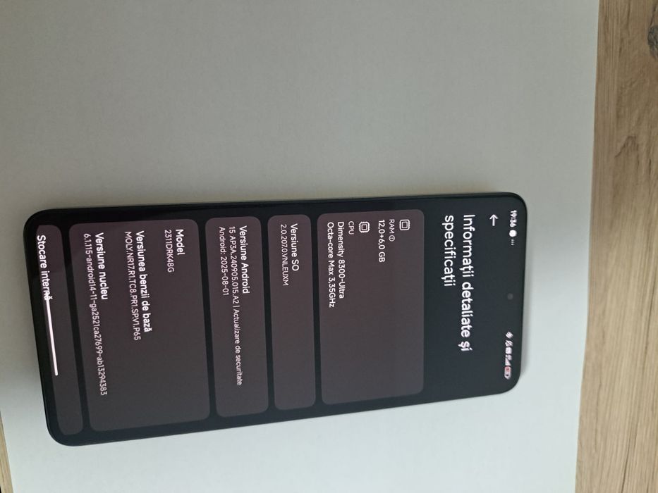 Poco X6 PRO 12+6 GB ram , 512 GB stocare - In garantie