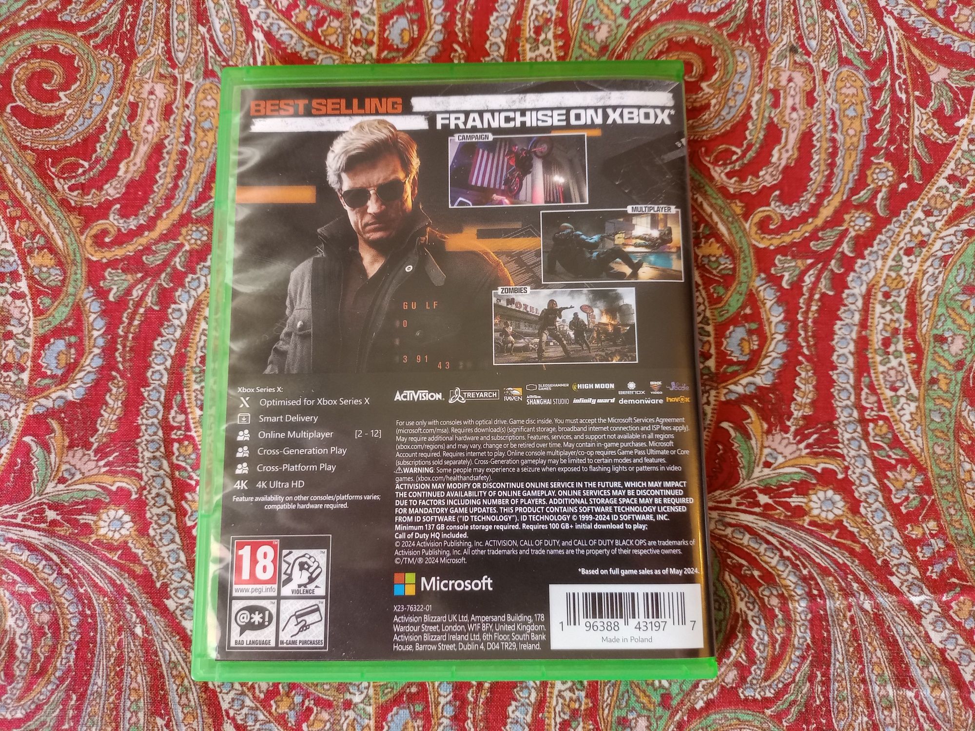 Call of Duty:Black Ops 6 Xbox One/Series X